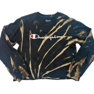 Girls Tie Dye Champion Sweatshirt